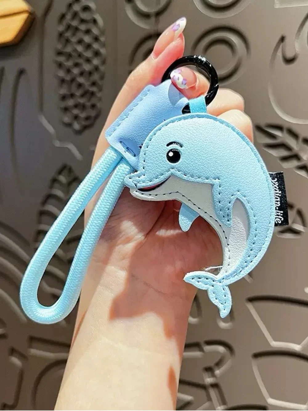 Ocean Animal Wristlet Keychains Bag Charms | Whale, Dolphin and Shark 3PC Set